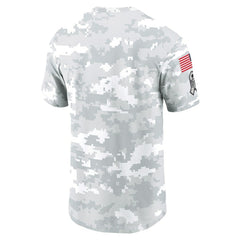 Cincinnati Bengals 2024 Salute To Service Big & Tall Performance T-Shirt White