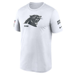 Carolina Panthers 2024 Salute To Service Legend Performance T-Shirt White