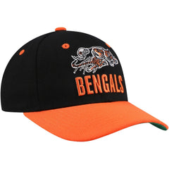 Cincinnati Bengals Youth All In 2.0 Adjustable Hat Black