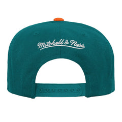 Miami Dolphins Youth Team Two-Tone Snapback Hat Aqua
