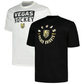 NHL Vegas Golden Knights Fanatics Big & Tall 2-Pack T-Shirt Set