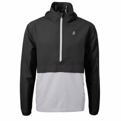 Baltimore Orioles Cutter & Buck City Connect Charter Eco Recycled Half-Zip Anorak Jacket - Black/Gray Jackets