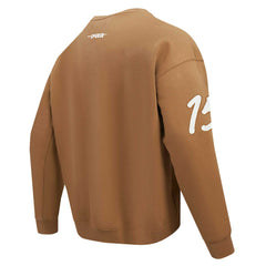 Patrick Mahomes Kansas City Chiefs Pro Standard Pullover Crewneck Sweatshirt Brown