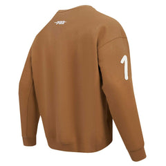 Jalen Hurts Philadelphia Eagles Pro Standard Pullover Crewneck Sweatshirt Brown