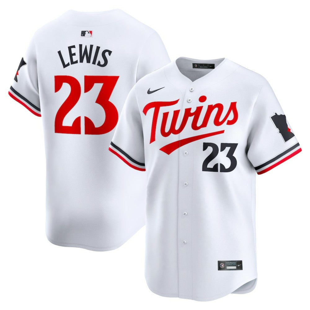 MLB Royce Lewis Minnesota Twins Nike Home Limited Player Jersey - White