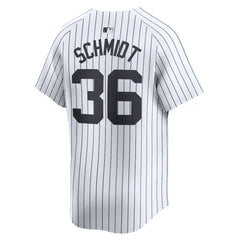 MLB Clarke Schmidt New York Yankees Nike Home Limited Player Jersey - White