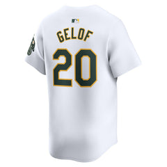 MLB Zack Gelof Athletics Nike Home Limited Player Jersey - White