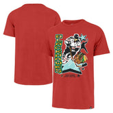 NHL Chicago Blackhawks '47 Lamp Lighter Franklin T-Shirt - Red