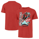NHL Detroit Red Wings '47 Lamp Lighter Franklin T-Shirt - Red