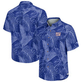 New York Giants Sport Vine Line Button-Down Shirt Royal