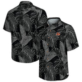 Cincinnati Bengals Sport Vine Line Button-Down Shirt Black