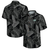 New York Jets Sport Vine Line Button-Down Shirt Black