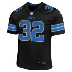 NFL Brian Branch Detroit Lions Youth Game Jersey - Black