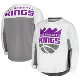 Sacramento Kings Stadium Essentials Rally Pullover Sweatshirt White