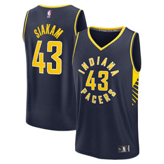 NBA Pascal Siakam Indiana Pacers Fanatics Youth Fast Break Player Jersey - Icon Edition - Navy