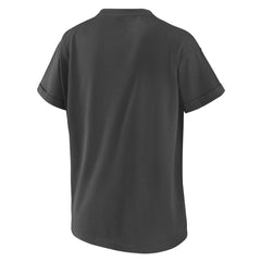 NHL New York Islanders WEAR by Erin Andrews Women's 2024 NHL Stadium Series Boyfriend T-Shirt - Charcoal