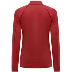 NHL Carolina Hurricanes Levelwear Women's Kinetic Insignia Core Quarter-Zip Pullover Top - Red