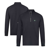 NHL Dallas Stars Levelwear Theory Insignia Core Quarter-Zip Pullover Top - Black