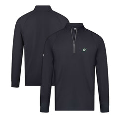 NHL Dallas Stars Levelwear Theory Insignia Core Quarter-Zip Pullover Top - Black