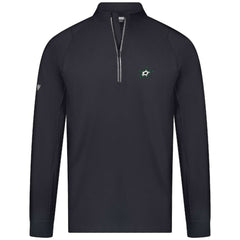 NHL Dallas Stars Levelwear Theory Insignia Core Quarter-Zip Pullover Top - Black