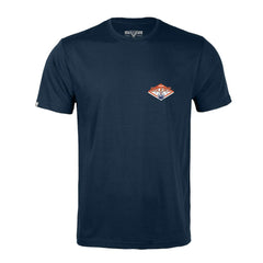 NHL Edmonton Oilers Levelwear Richmond Club Patch 2.0 T-Shirt - Navy