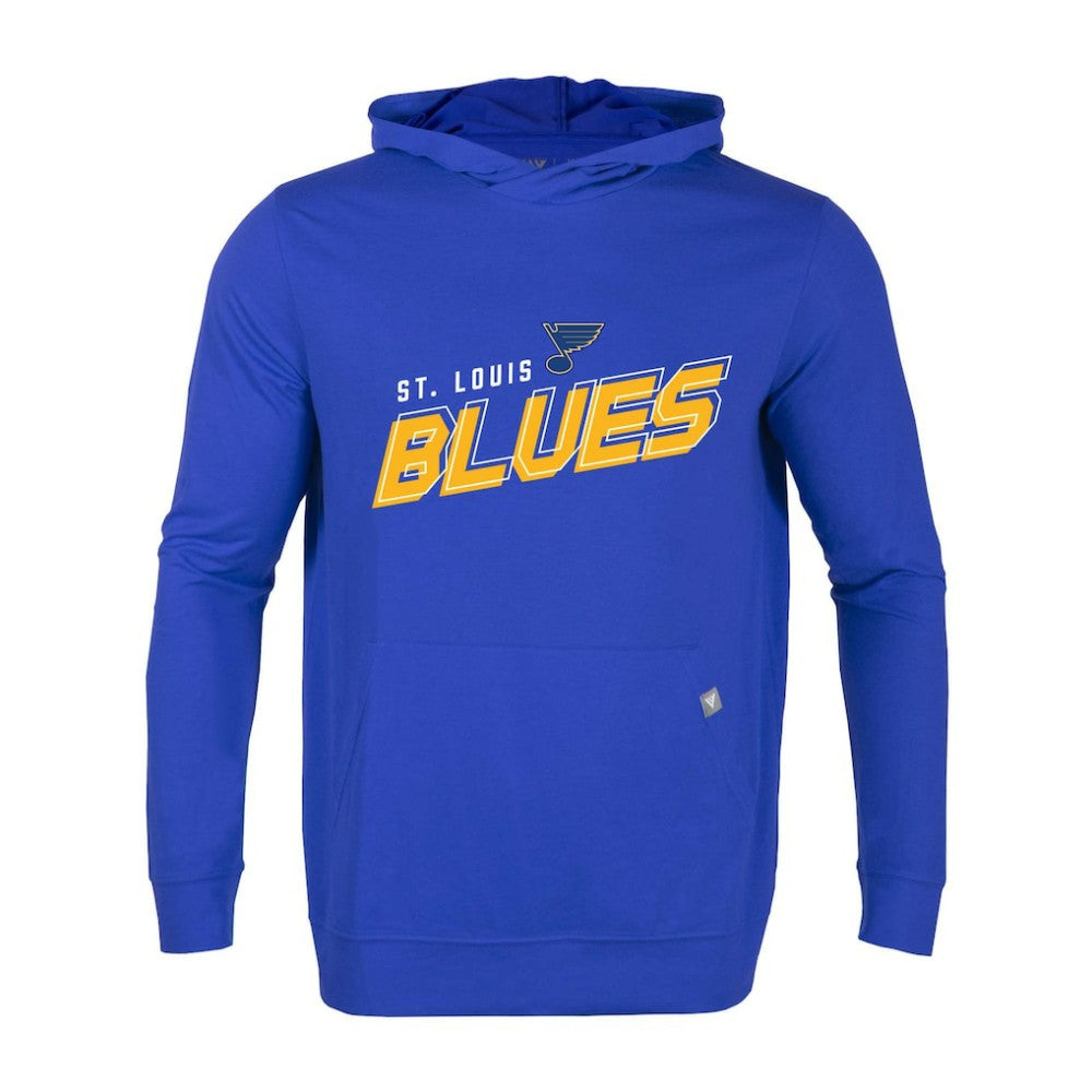 NHL St. Louis Blues Levelwear Relay Premier 2.0 Pullover Hoodie - Blue