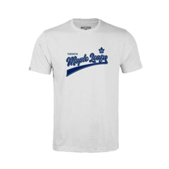 NHL Toronto Maple Leafs Levelwear Youth Little Richmond Retro Script T-Shirt - White