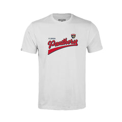 NHL Florida Panthers Levelwear Youth Little Richmond Retro Script T-Shirt - White