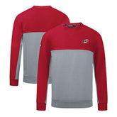 NHL Carolina Hurricanes Levelwear Legacy Insignia Core Sweatshirt - Red/Gray