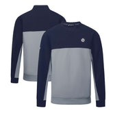 NHL Winnipeg Jets Levelwear Legacy Insignia Core Sweatshirt - Navy/Gray
