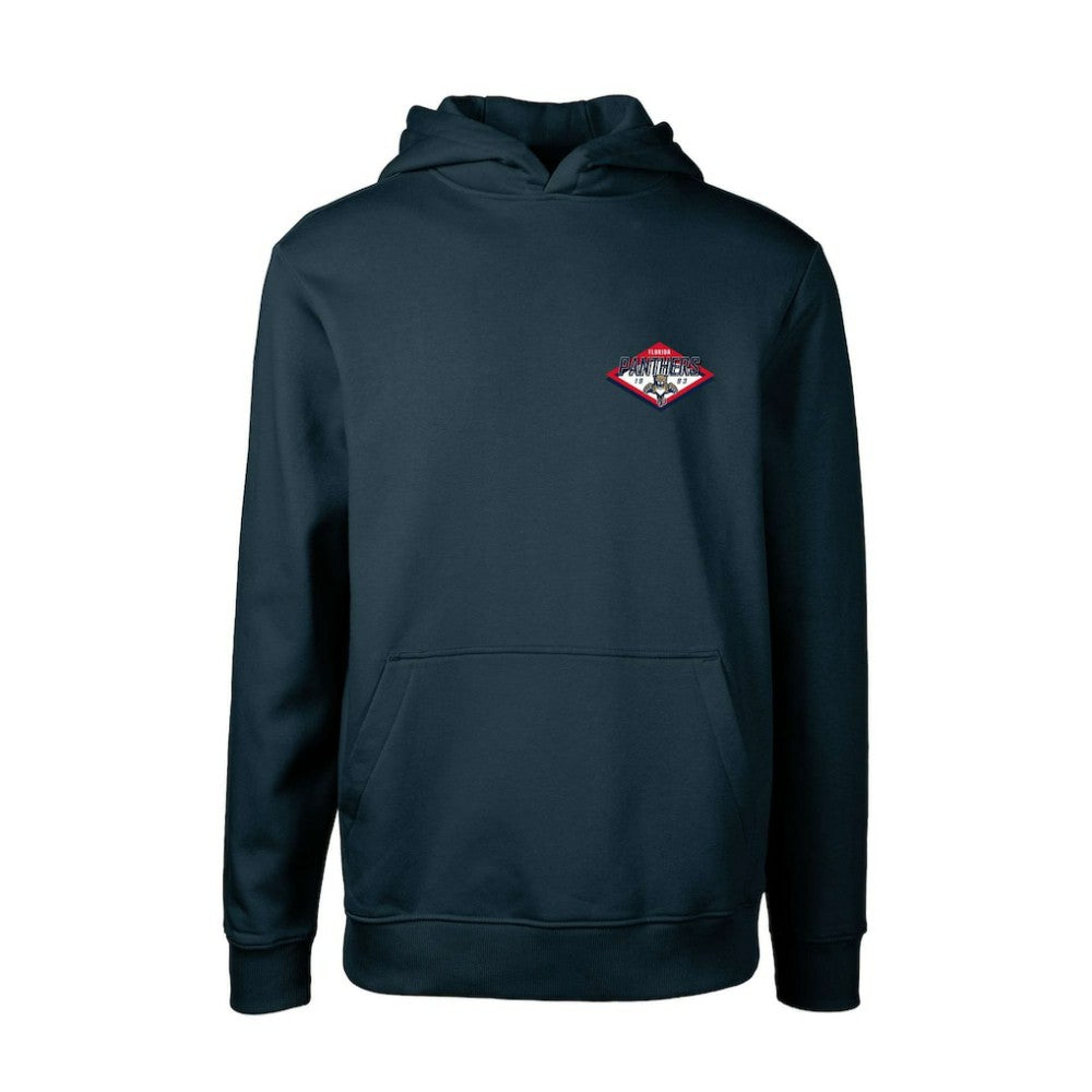 NHL Florida Panthers Levelwear Youth Podium Club Patch 2.0 Fleece Pullover Hoodie - Navy
