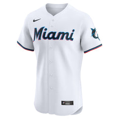 Eury Perez Miami Marlins Nike Home Elite Player Jersey - White Jerseys
