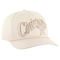 Dallas Cowboys '47 Wave Rope Hitch Adjustable Hat Natural