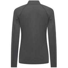 Seattle Mariners Levelwear Women's Kinetic Insignia Quarter-Zip Pullover - Charcoal Pullover