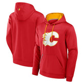 NHL Calgary Flames Fanatics Defender Pullover Hoodie - Red