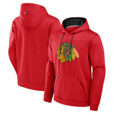 NHL Chicago Blackhawks Fanatics Defender Pullover Hoodie - Red