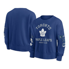 NHL Toronto Maple Leafs Fanatics Women's Go Team Pullover Sweatshirt - Blue