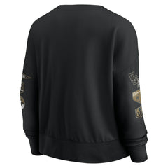 NHL Vegas Golden Knights Fanatics Women's Go Team Pullover Sweatshirt - Black