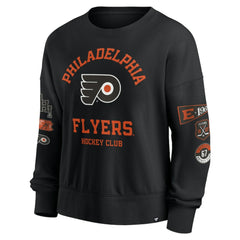 NHL Philadelphia Flyers Fanatics Women's Go Team Pullover Sweatshirt - Black