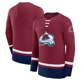 NHL Colorado Avalanche Fanatics High Point Long Sleeve T-Shirt - Burgundy