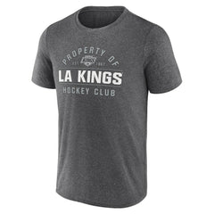 NHL Los Angeles Kings Fanatics Property Of T-Shirt - Heather Charcoal