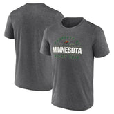 NHL Minnesota Wild Fanatics Property Of T-Shirt - Heather Charcoal