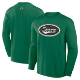 NHL Dallas Stars Fanatics Rewind Long Sleeve T-Shirt - Kelly Green