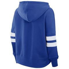 NHL New York Rangers Fanatics Women's Oversized Seize Pullover Hoodie - Blue