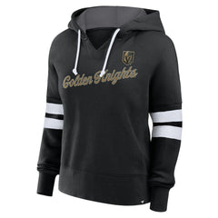 NHL Vegas Golden Knights Fanatics Women's Oversized Seize Pullover Hoodie - Black