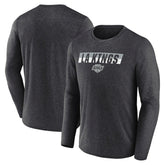NHL Los Angeles Kings Fanatics Transition Long Sleeve T-Shirt - Heather Charcoal