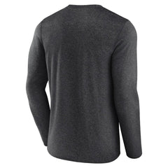 NHL Boston Bruins Fanatics Transition Long Sleeve T-Shirt - Heather Charcoal