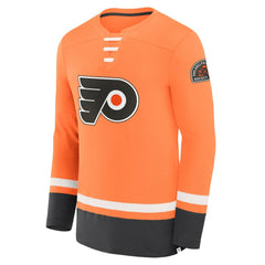 NHL Philadelphia Flyers Fanatics Vintage High Point Long Sleeve T-Shirt - Orange
