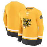 NHL Boston Bruins Fanatics Vintage High Point Long Sleeve T-Shirt - Gold