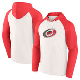 NHL Carolina Hurricanes Fanatics Vintage Winger Pullover Hoodie - White